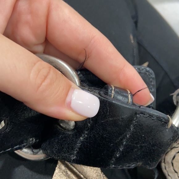 Suede Coach Hobo Bag - Picture 5 of 5